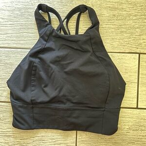 Lululemon high neck crop sports bra